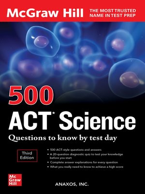 500 ACT Science Questions to Know by Test Day - ebook